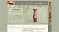 Desktop Screenshot of egyptian-museum-berlin.com