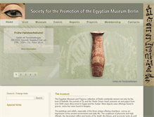 Tablet Screenshot of egyptian-museum-berlin.com